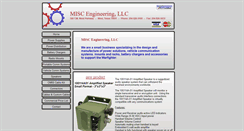 Desktop Screenshot of miscengineering.com